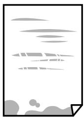 EPSON XP-3100 - Le papier est taché ou éraflé - 1
