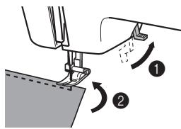 BROTHER 4234D - Modification du sens de couture - 1