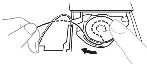 BROTHER 4234D - Comment faire sorting le fil de dessous - 1