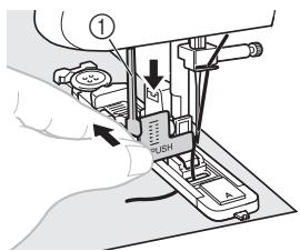 BROTHER 4234D - Réalisation d'une boutonniere - 7