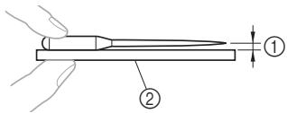 BROTHER 4234D - Vérification correcte de l'aiguille - 1