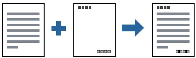 EPSON ECOTANK ET-M1170 - Impression avec en-tête et pied de page - 1