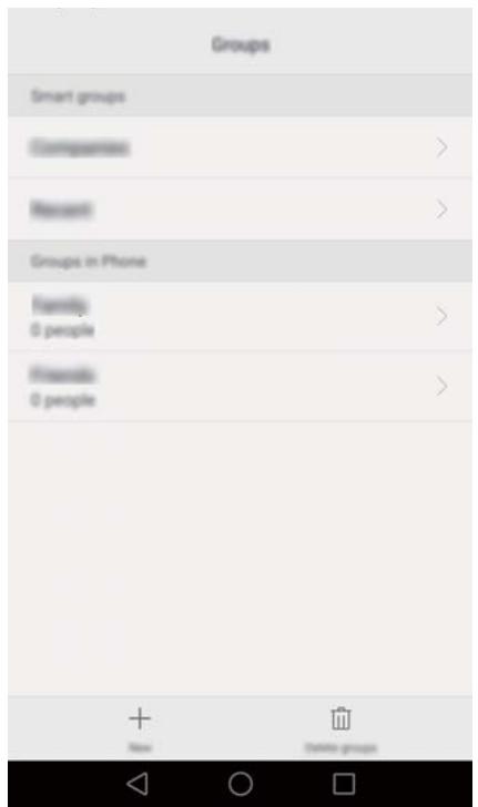 HONOR 8X - Groupes de contacts - 1