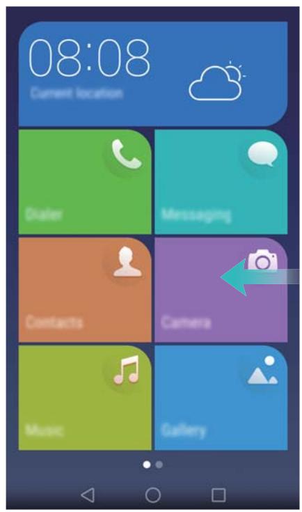 HONOR 8X - Écran d'accueil simple - 1