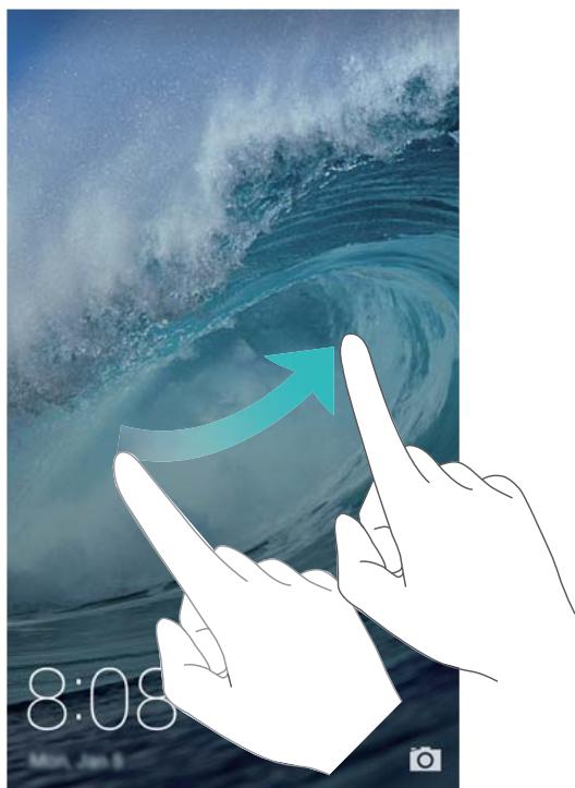 HONOR 8X - Déverrouillage de l'écran - 1