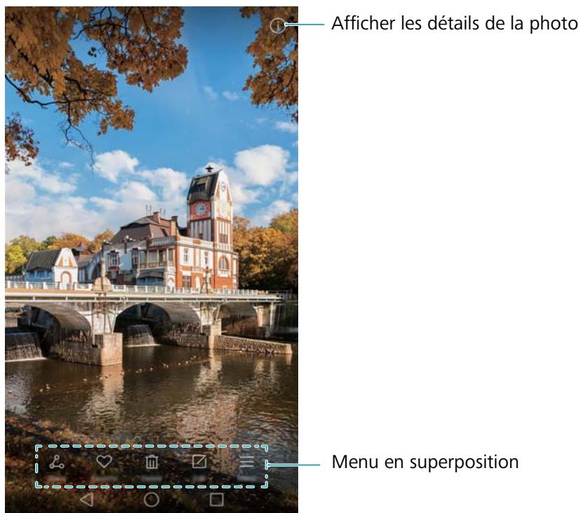 HONOR 8X - Affichage des photos en mode plein écran - 1