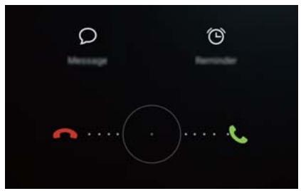 HONOR 8X - Répondre ou rejeter un appel - 1