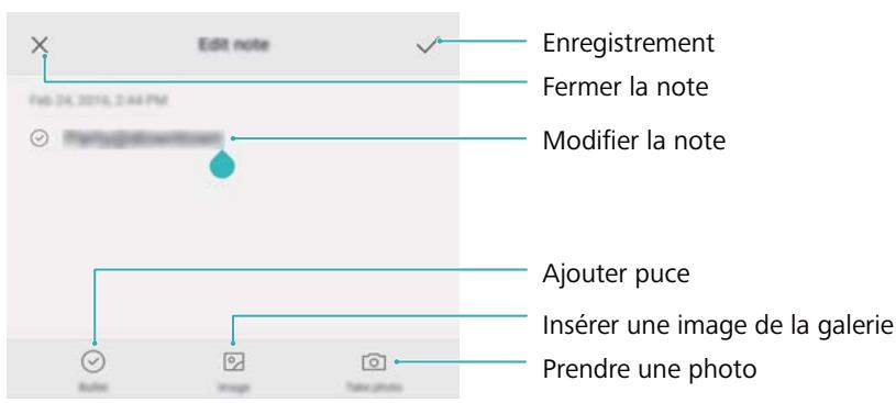 HONOR 8X - Créer une note - 1