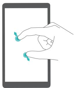 HONOR 8X - Gestes d'agrandissement - 3