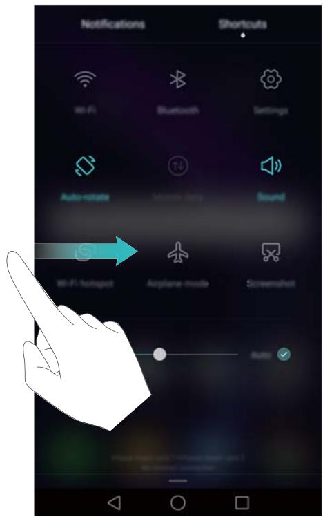 HONOR 8X - Panneau de notification - 2