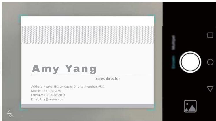 HONOR 8X - Ajouter des coordonnées rapidement - 1