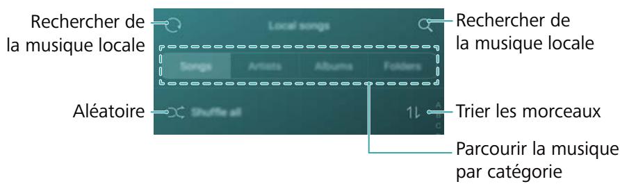 HONOR 8X - Ajouter des morceaux sur votre téléphone - 1