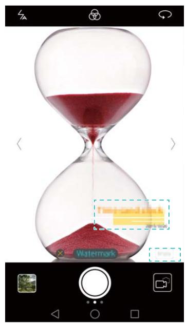 HONOR 8X - Ajouter un filigrane aux photos - 1