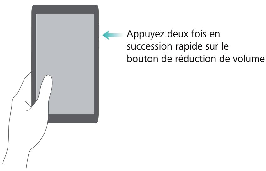 HONOR 8X - Prendre des photos quand l'écran est éteint - 1