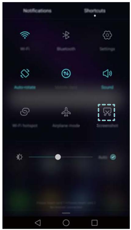 HONOR 8X - En utilisant le bouton de raccourci de capture d'écran - 1