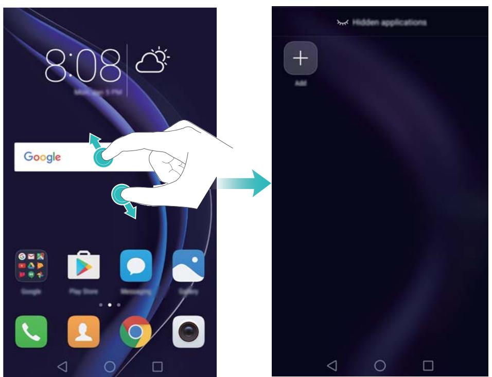 HONOR 8X - Trouver des applications masquées - 1