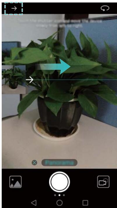 HONOR 8X - Prendre une photo panoramique - 2