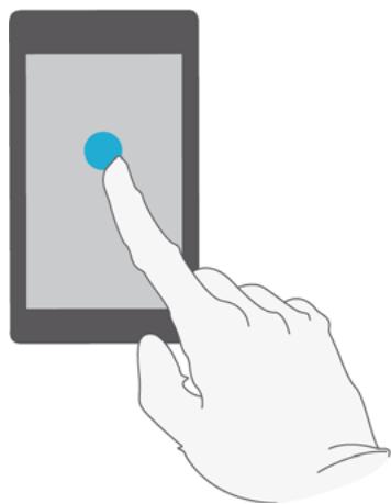 HONOR 8X - Utiliser votre téléphone avec des gants. - 1