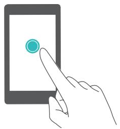 HONOR 8X - Mouvements sur l'écran tactile - 3