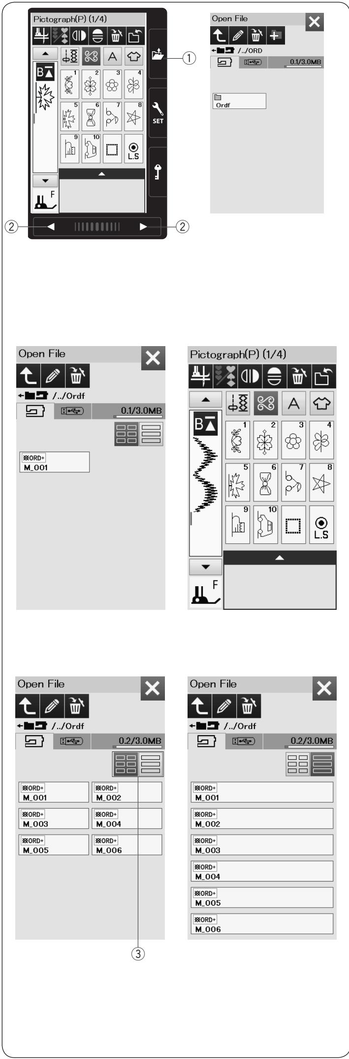 ELNA 560 - Changing the folder name or file name - 1