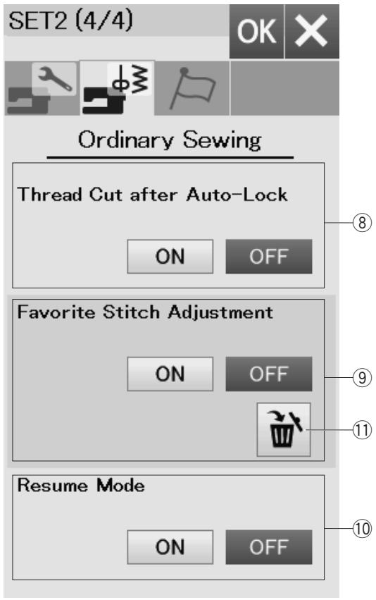 ELNA 560 - ⑦ Variable zigzag sensitivity - 1