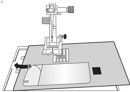 ELNA 560 - Attaching the Professional grade Foot HP - 5