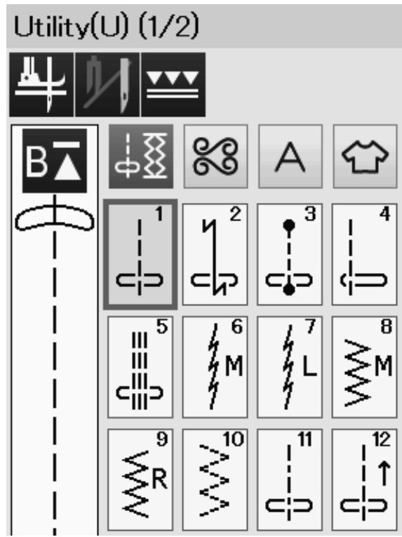 ELNA 680 - Letter case key - 1