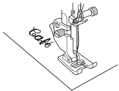 ELNA 680 - Reducing the Size of Letters - 7