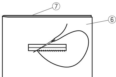 ELNA 680 - B11 Weltered Buttonhole (Bound Buttonhole) - 6