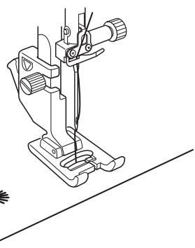 ELNA 680 - To adjust the evenness of darning stitches - 6