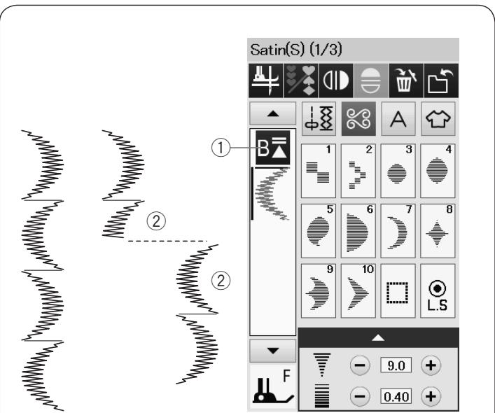 ELNA 680 - Inserting a Pattern - 1