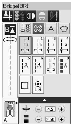 ELNA 680 - Quilting stitches (Q): 8 pages - 4