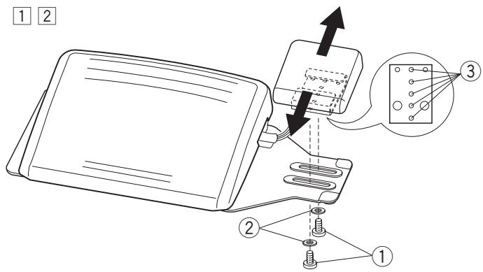 ELNA 680 - Adjusting the Thread Cutter Switch Position Placing the thread cutter switch to the left - 3