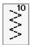 ELNA 680 - U8, U9 Zigzag stitches - 1