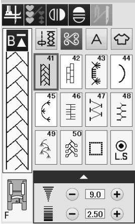 ELNA 680 - Heirloom stitches (H): 4 pages - 5
