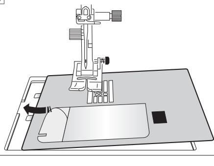 ELNA 680 - Attaching the Professional grade Foot HP - 5