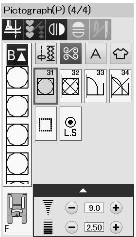 ELNA 680 - Decorative stitches (D): 8 pages - 6
