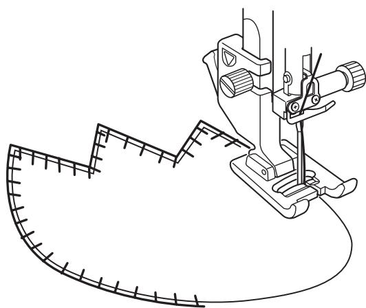 ELNA 680 - To sew the same size tack - 4