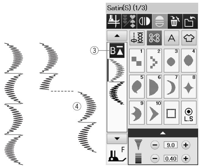 ELNA 680 - Inserting a Pattern - 2