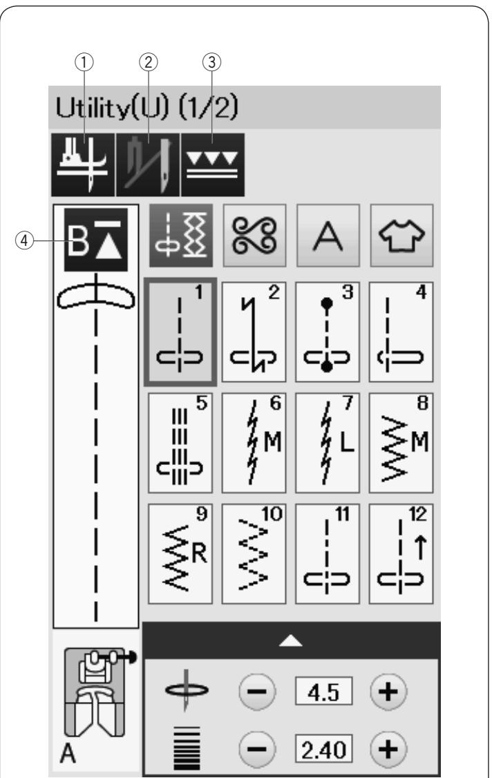 ELNA 680 - ④ Sewing applications - 1