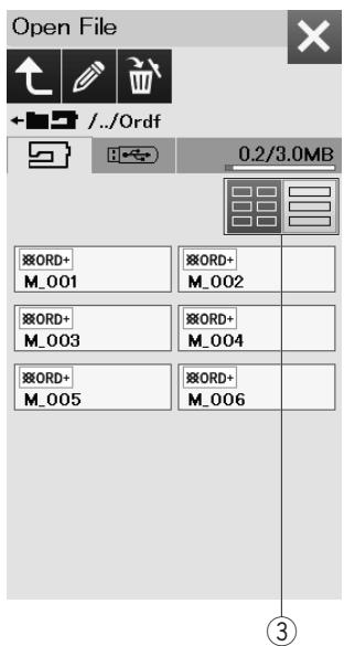 ELNA 680 - Changing the folder name or file name - 5