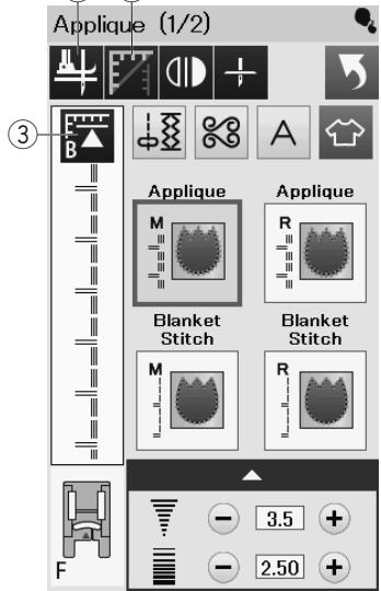ELNA 680 - To sew the same size tack - 5