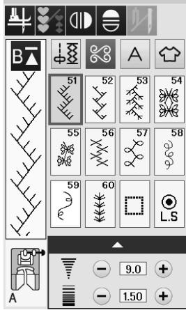ELNA 680 - Heirloom stitches (H): 4 pages - 6