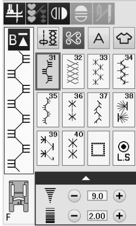 ELNA 680 - Heirloom stitches (H): 4 pages - 4