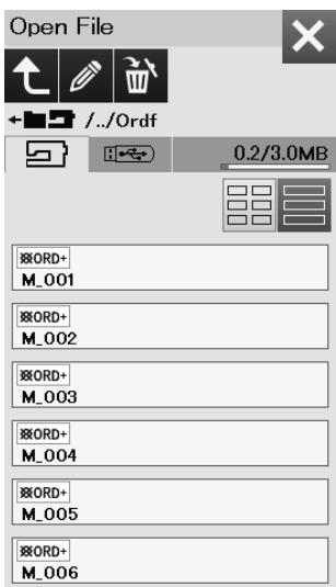 ELNA 680 - Changing the folder name or file name - 6