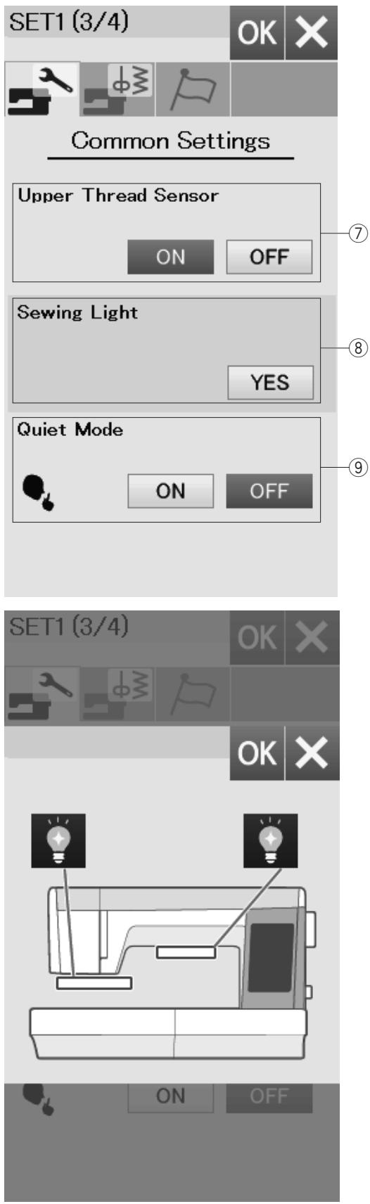 ELNA EXCELLENCE 780 - ⑥ Standby Timer - 1