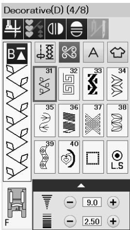 ELNA EXCELLENCE 780 - Bridge stitches (BR): 1 page - 4