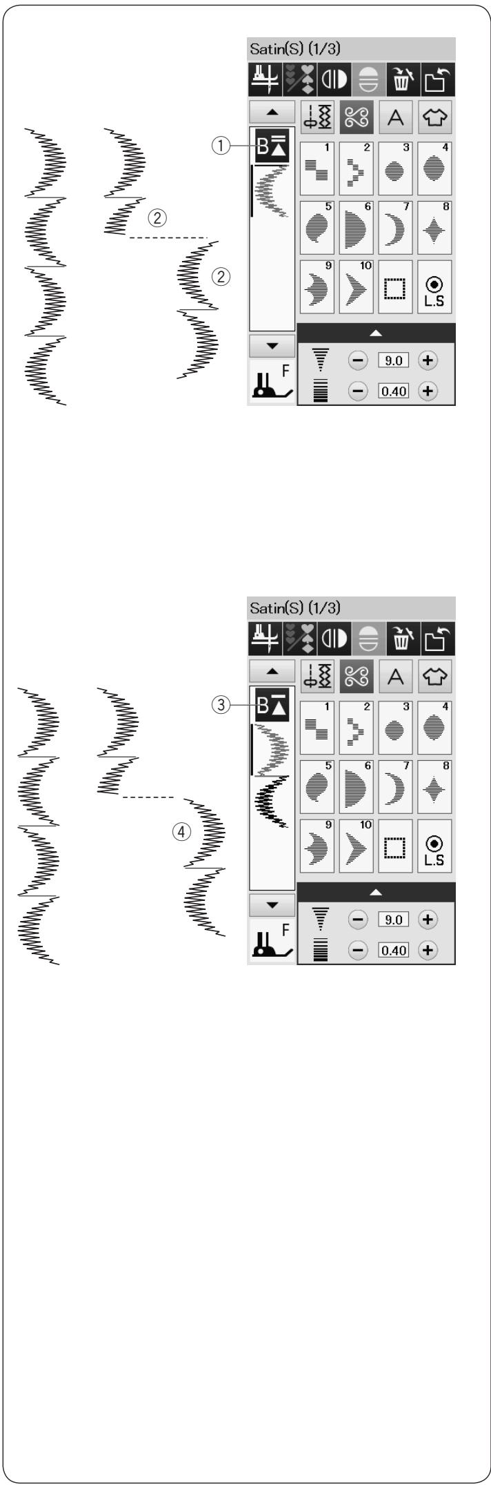 ELNA EXCELLENCE 780 - Inserting a Pattern - 1