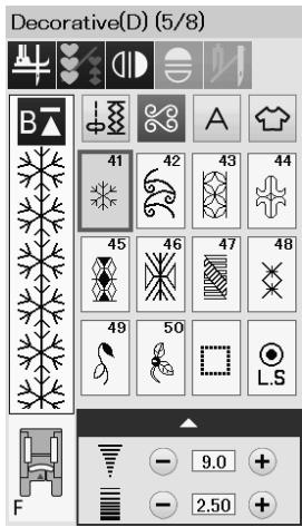 ELNA EXCELLENCE 780 - Bridge stitches (BR): 1 page - 5