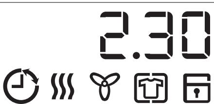 ELECTROLUX EW7H5824EB - Informations affichées - 1